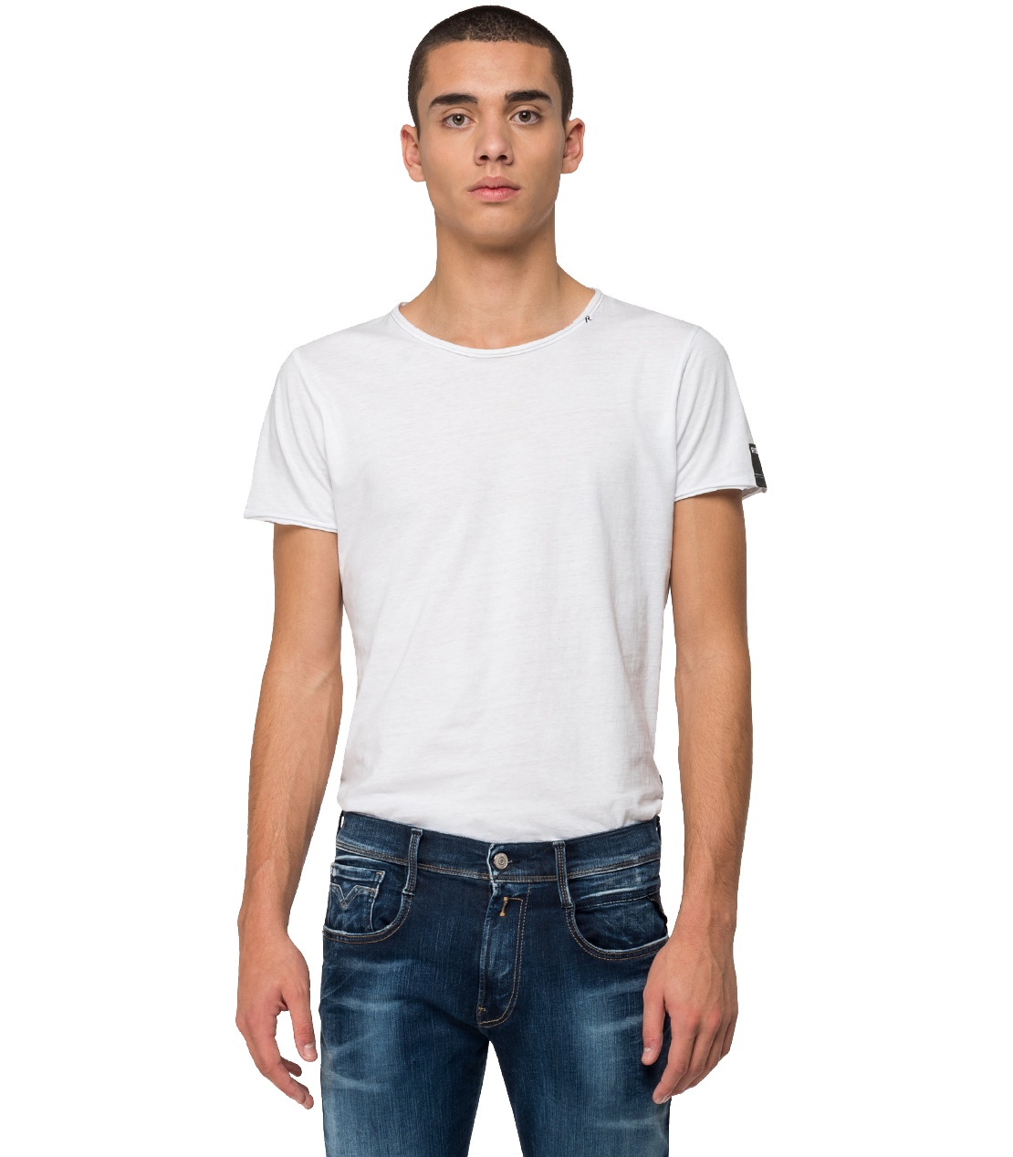 ANBASS 11.5oz Hyper Bio スーパーストレッチ スリム Ecoデニム 詳細画像 ダークブルー 4